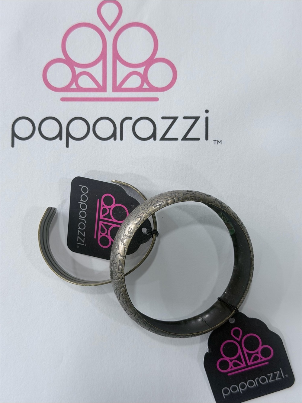 paparazzi Antique Silver Floral Engraved Cuff Bracelets